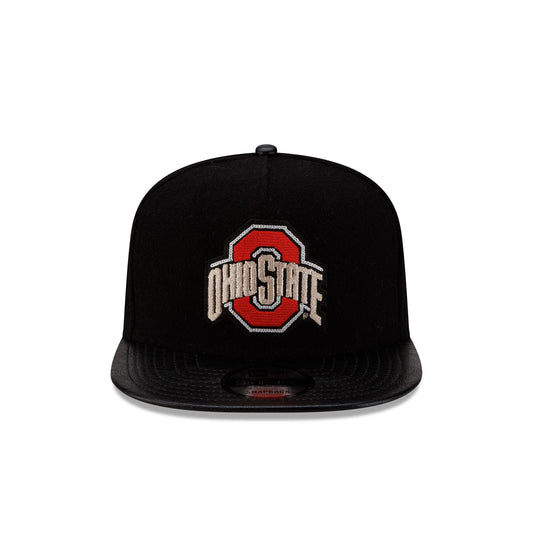 Ohio State Buckeyes Wool Letterman 9FIFTY A-Frame Snapback Hat