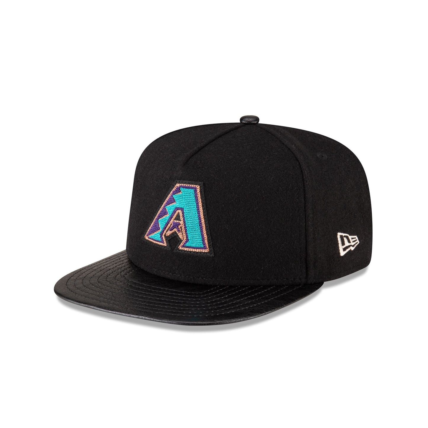 Arizona Diamondbacks Wool Letterman 9FIFTY A-Frame Snapback Hat