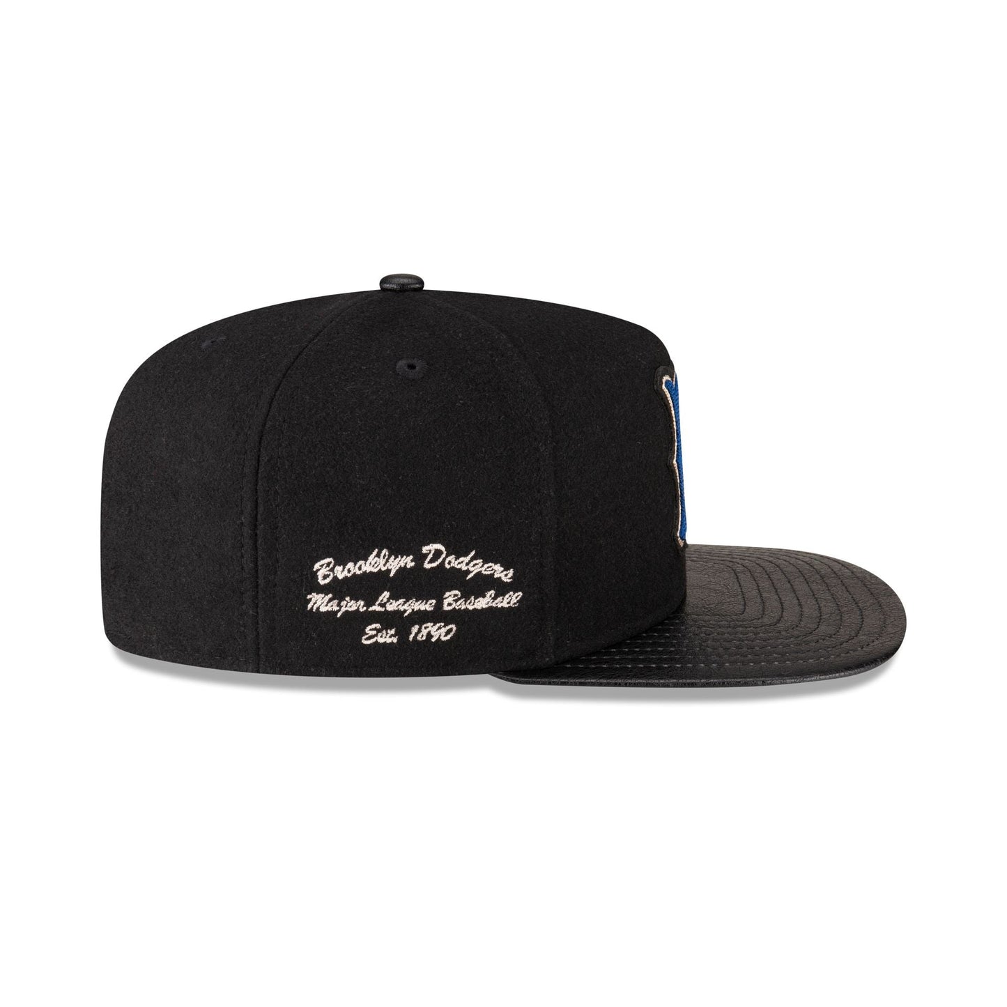 Brooklyn Dodgers Wool Letterman 9FIFTY A-Frame Snapback Hat