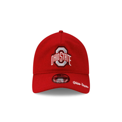Ohio State Buckeyes College Vault Wool Letterman 9TWENTY A-Frame Adjustable Hat Adjustable Hat