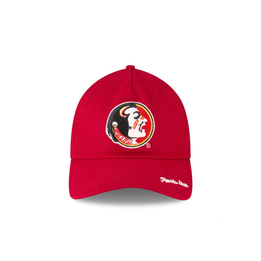 Florida State Seminoles College Vault Wool Letterman 9TWENTY A-Frame Adjustable Hat Adjustable Hat