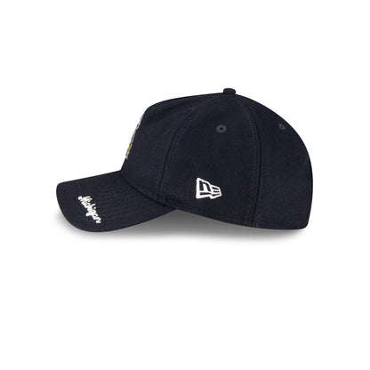 Michigan Wolverines College Vault Wool Letterman 9TWENTY A-Frame Adjustable Hat Adjustable Hat