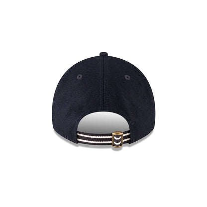 Michigan Wolverines College Vault Wool Letterman 9TWENTY A-Frame Adjustable Hat Adjustable Hat