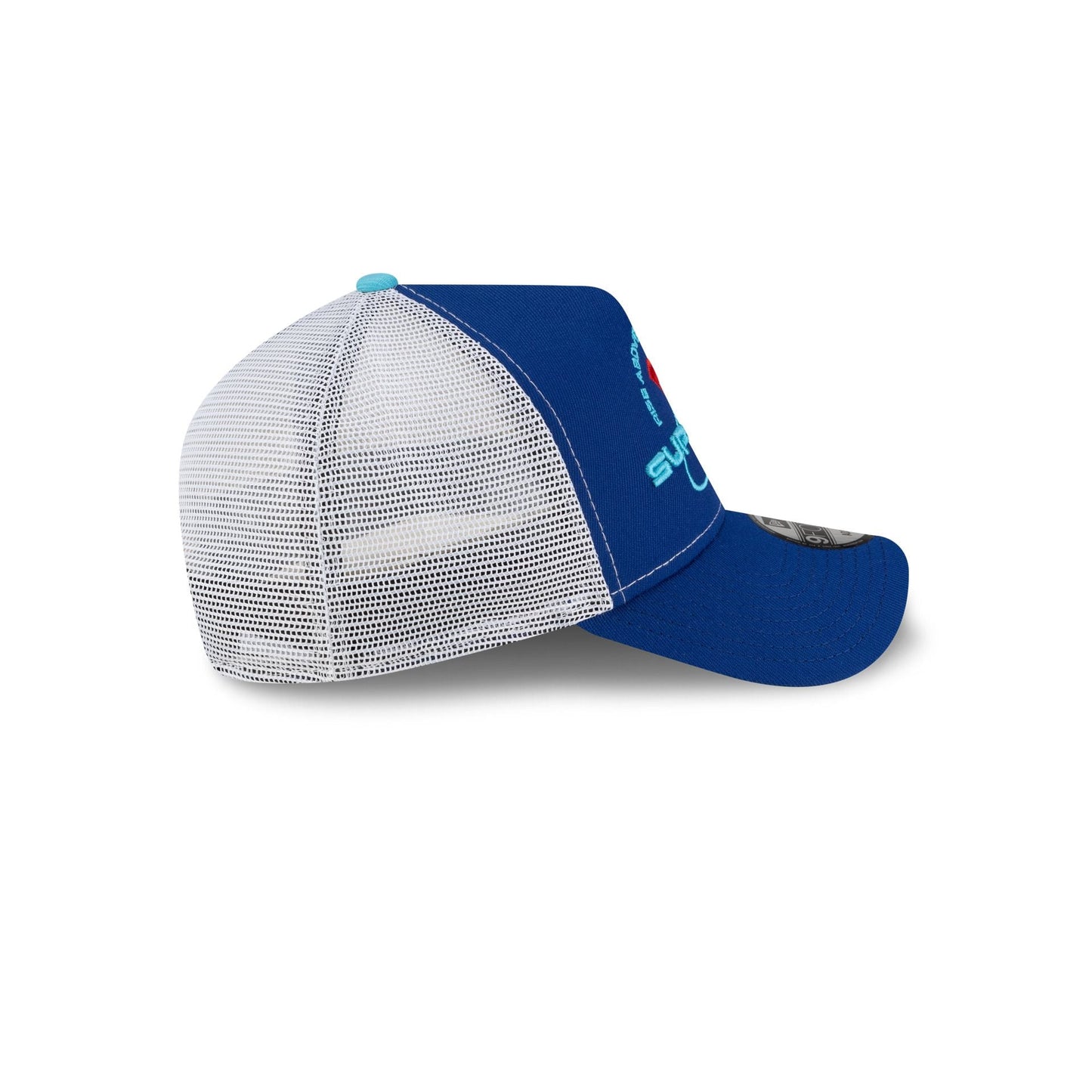 Superman Rise Above Go Higher 9FORTY A-Frame Trucker Hat