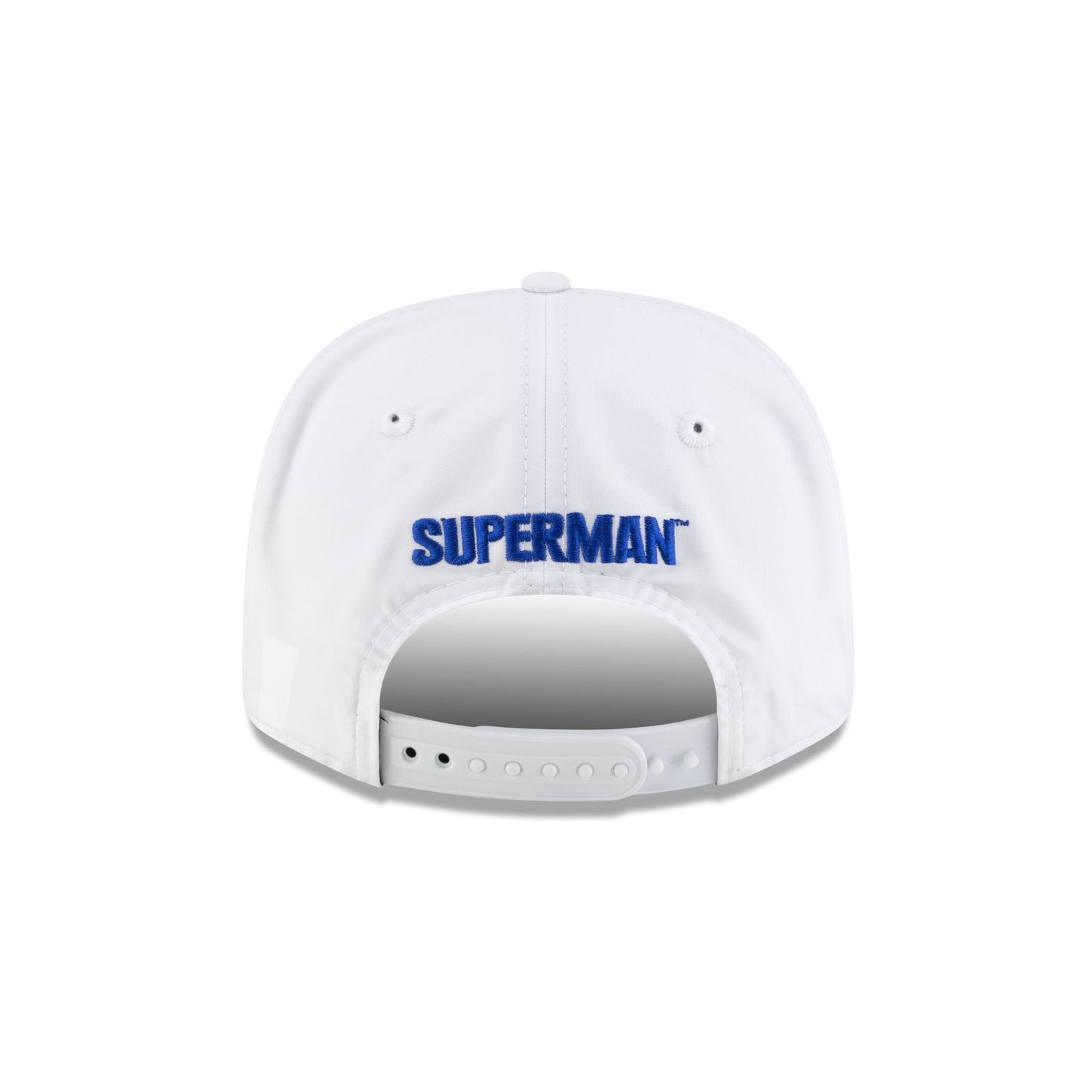 Superman White 9SEVENTY Stretch-Snap Hat