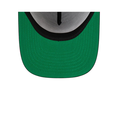 Born x Raised x New Orleans Saints Script Black 9FIFTY A-Frame Snapback Hat