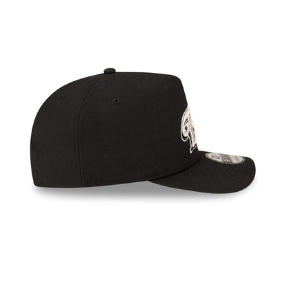 Born x Raised x Philadelphia Eagles Script Black 9FIFTY A-Frame Snapback Hat