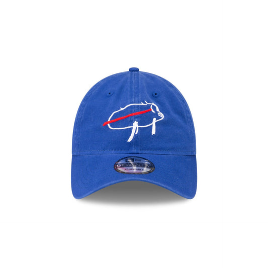 Buffalo Bills Billustration Blue 9TWENTY Adjustable Hat